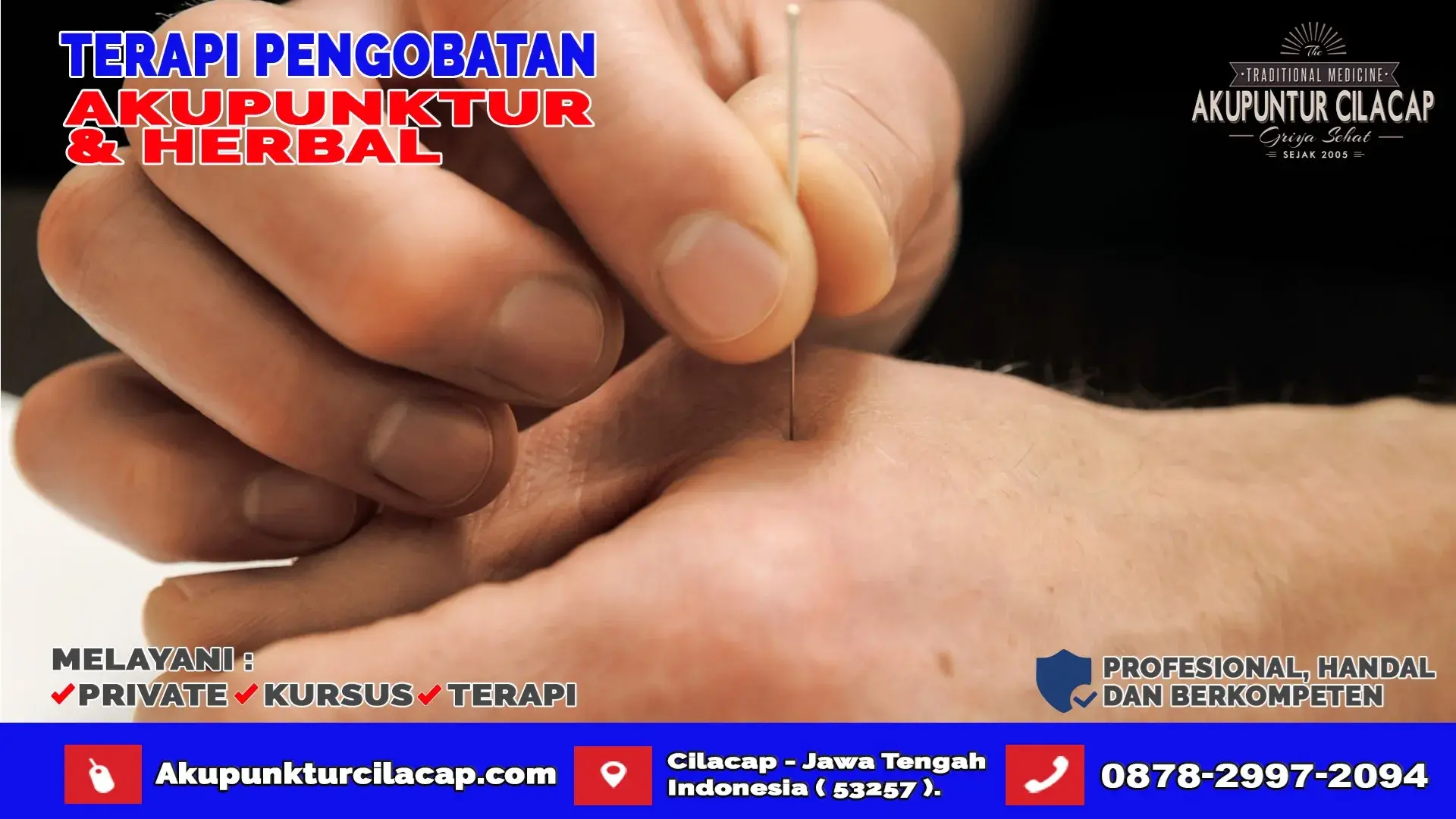 Jasa Pengobatan Akupuntur di Dayeuhluhur Cilacap